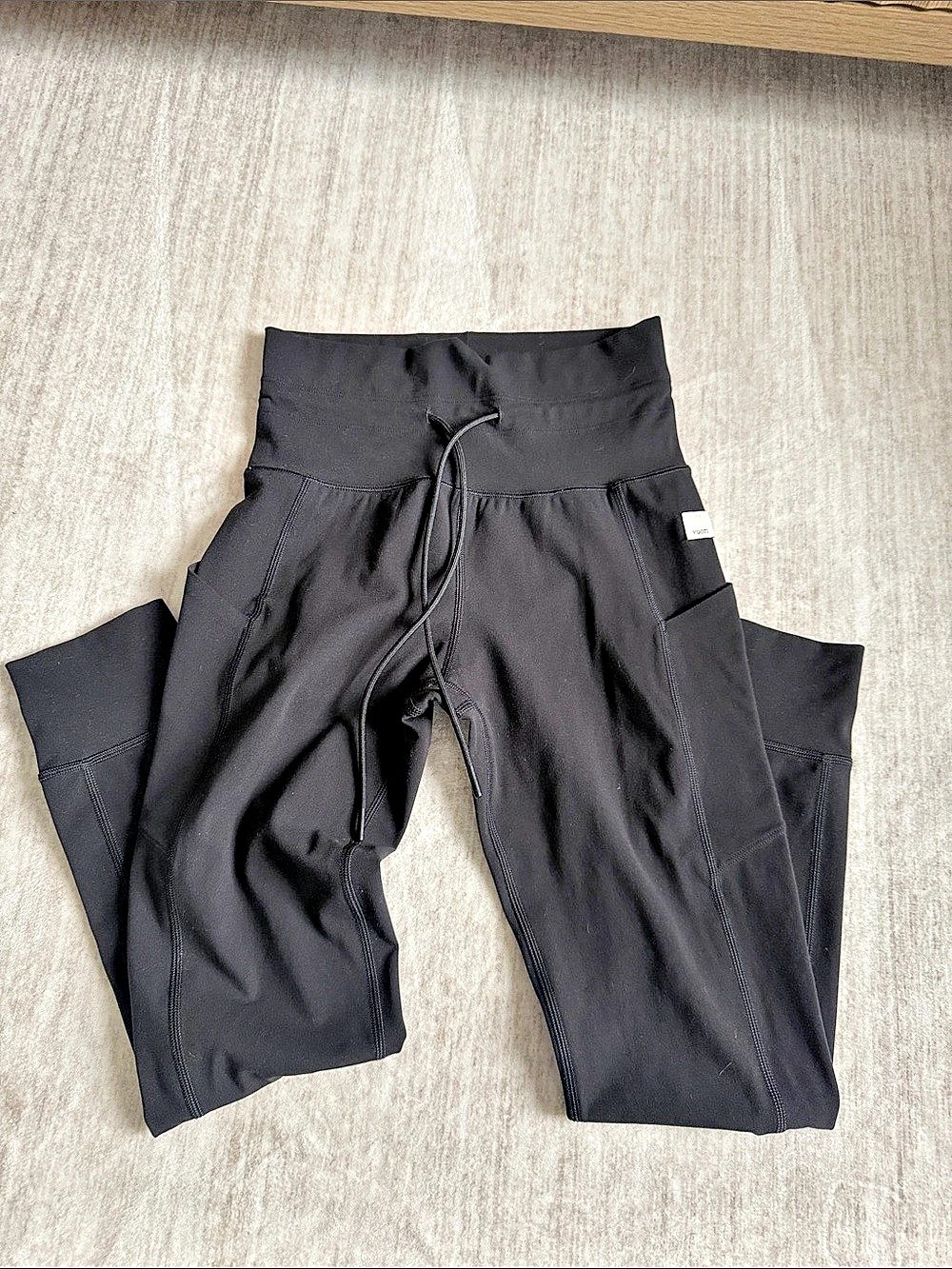 Vuori Daily Pocket Legging Black Leggings Extra Small